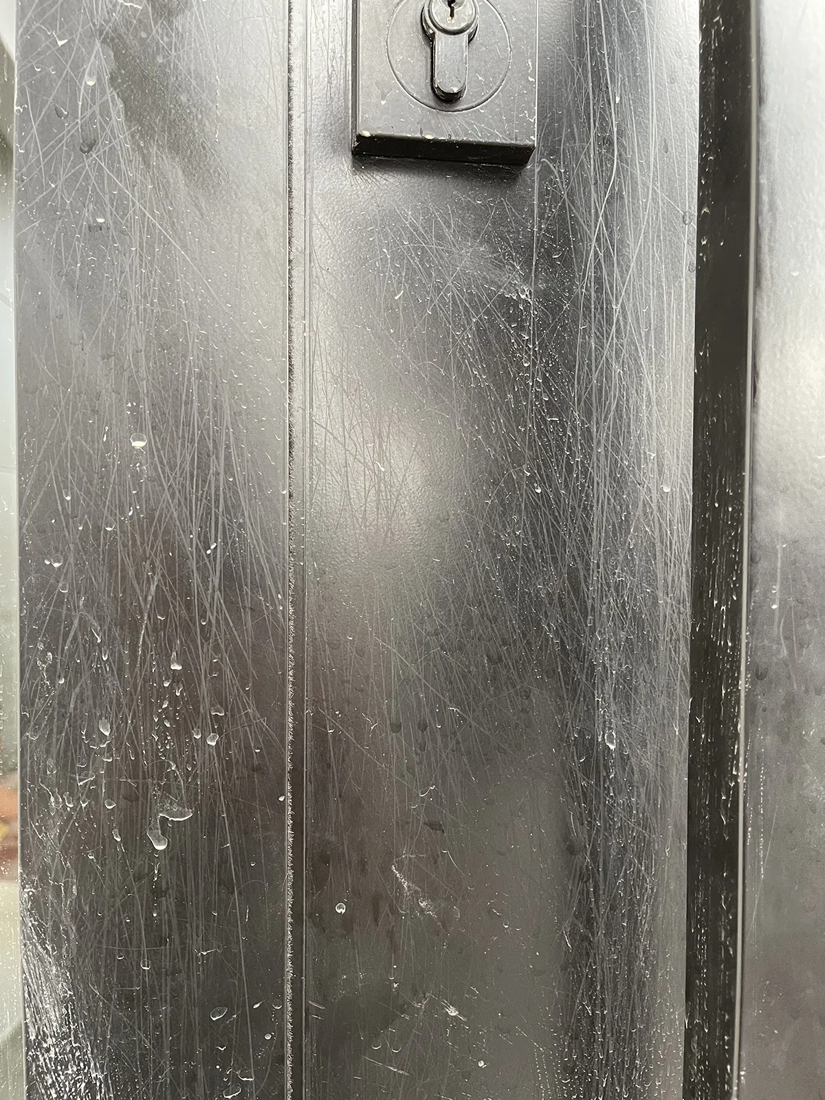 Before door